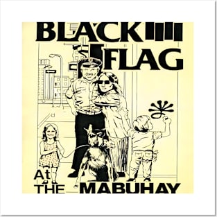 black flag Posters and Art